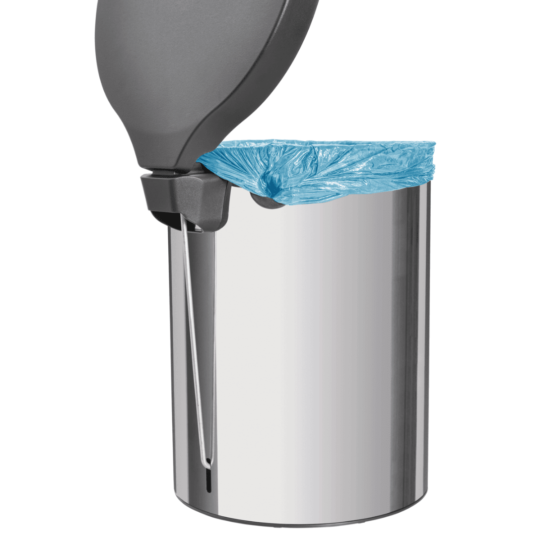 BASURERO INOX C/PEDAL NEW 5L3