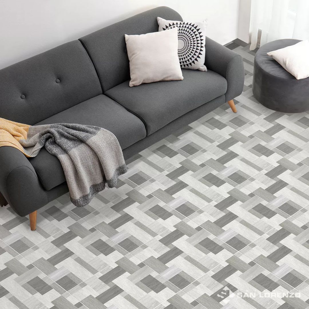 MADERA LARA GRIS 45X452