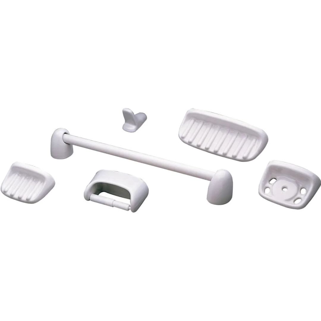 KIT DE ACCES.PORCELANA BLANCO (6-PZS) E579-15-BL FV-20171