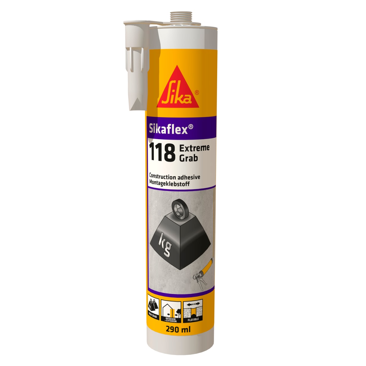 SIKAFLEX 118 EXTREME GRAB X 290 ML1