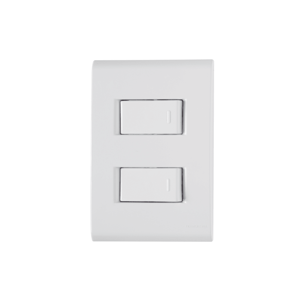 2X INTERRUPTOR UNIPOLAR 10A/250V1