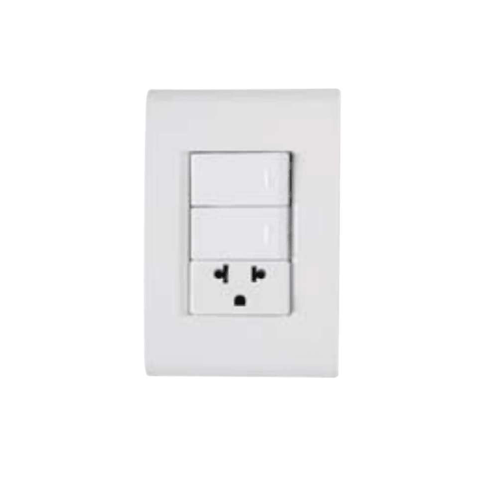 2X INTER.UNIPOLAR+TOMA 2P+T UNIV.2