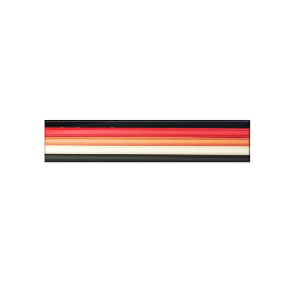 LISTELO VIDRIO BROWN 5 X 281