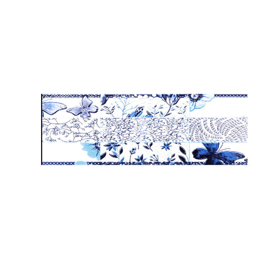 LISTELO FLOWERY 33 X 6.51
