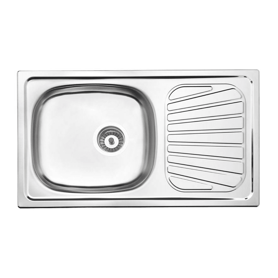 LAVADERO DE ACERO SOBREPONER INOX 78CM X 43,50CM X 12CM1