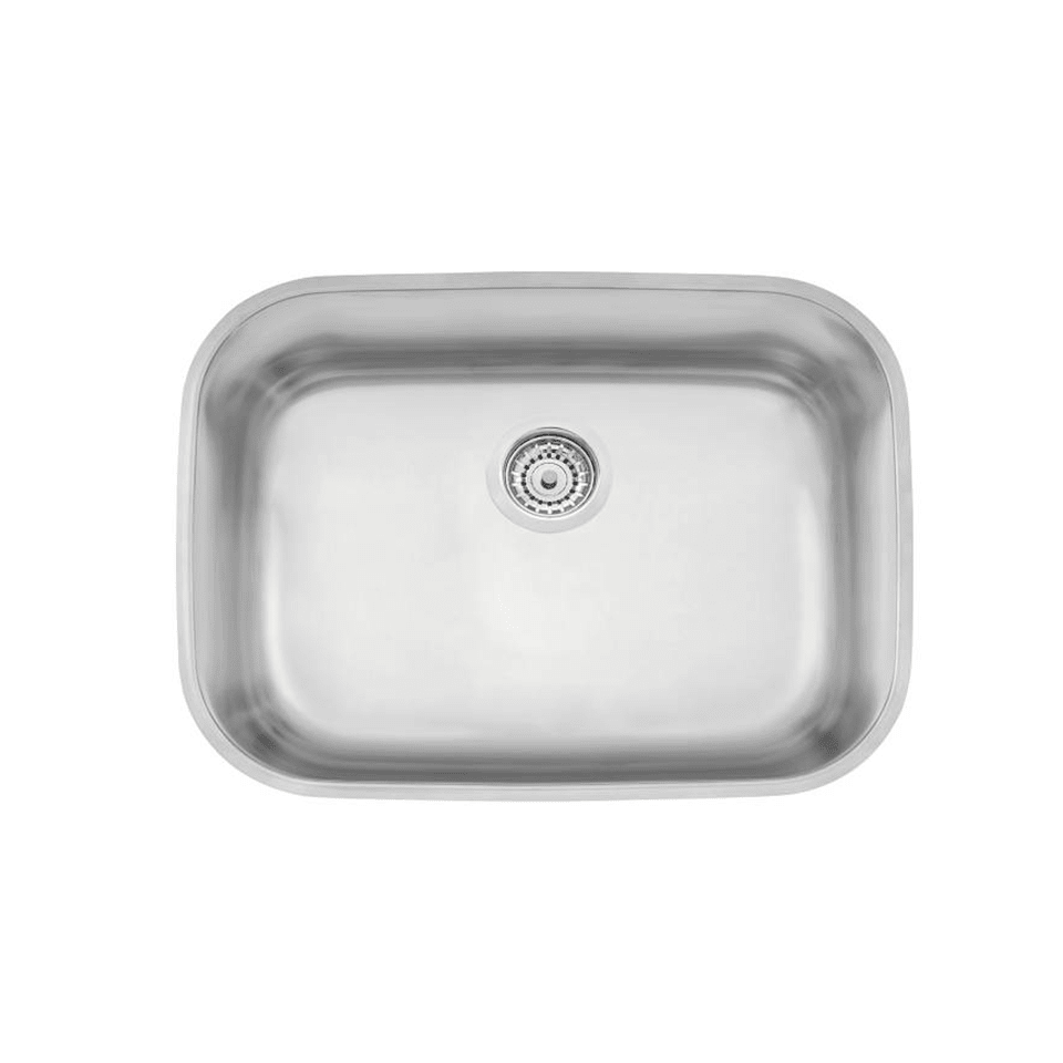 CUBETA RECTANGULAR DE ACERO EMPOTRAR 48 X 34 X 181