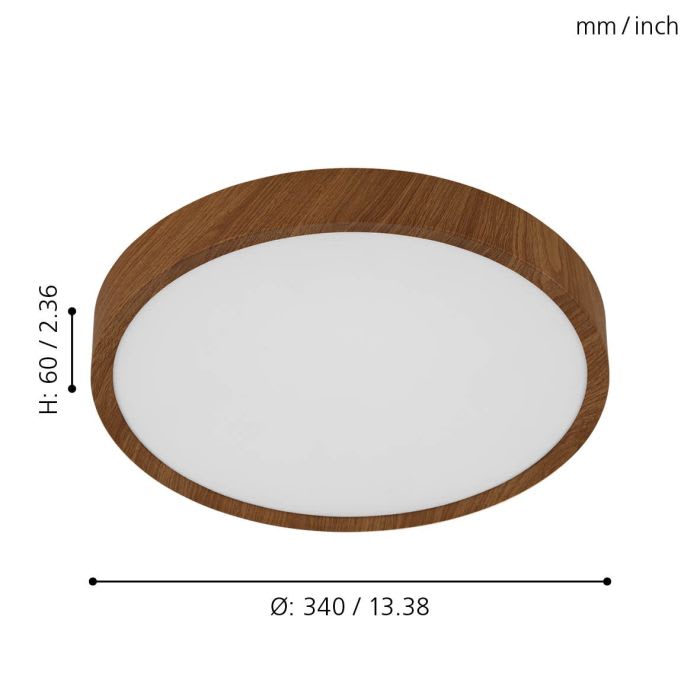 MUSURITA Lámpara de techo - 986015