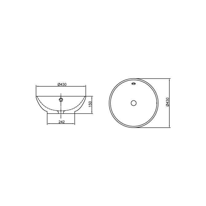BOWL VSI. BARI BLANCO CON REBOSE CROMADO2
