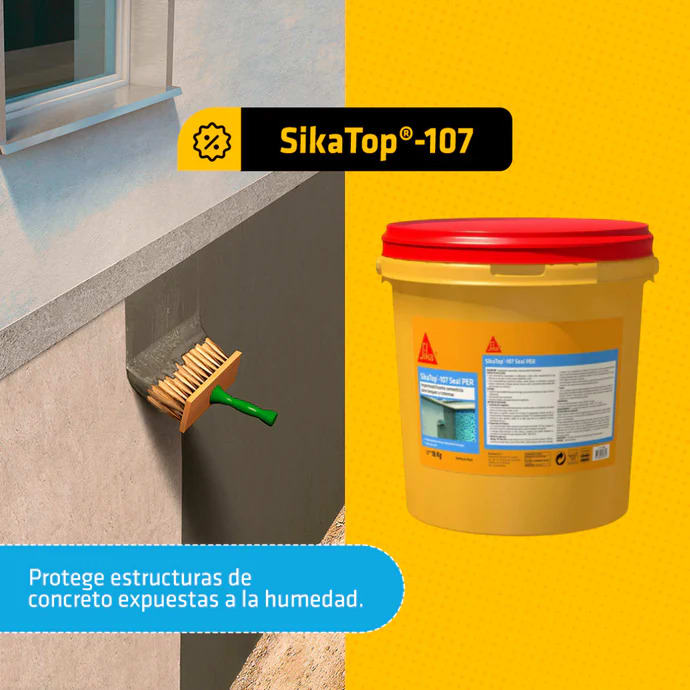 SIKATOP-107 SEAL PER COLOR GRIS X 18KG3