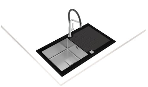 Urban Colors Edit Lavaplatos encastrado con SilentSmart en 50 cm3