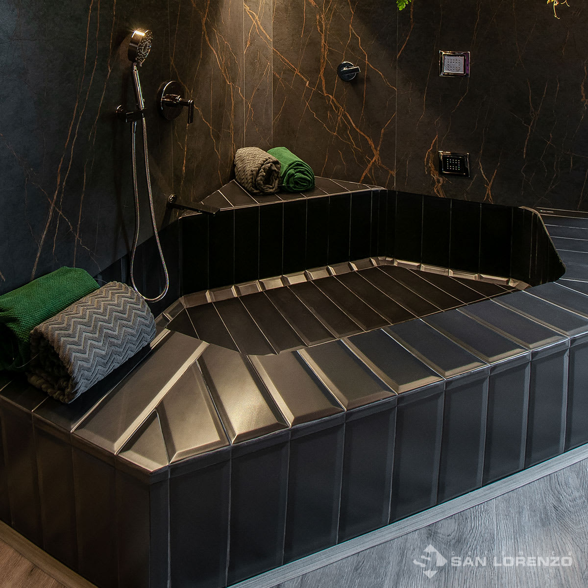 PARED BRICK BLACK 12X402