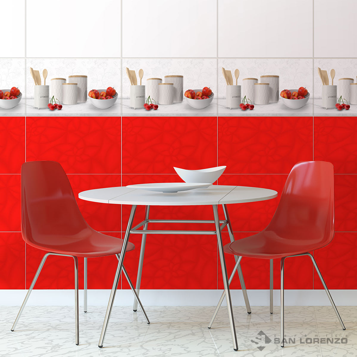 DECO CARMIN 27X452