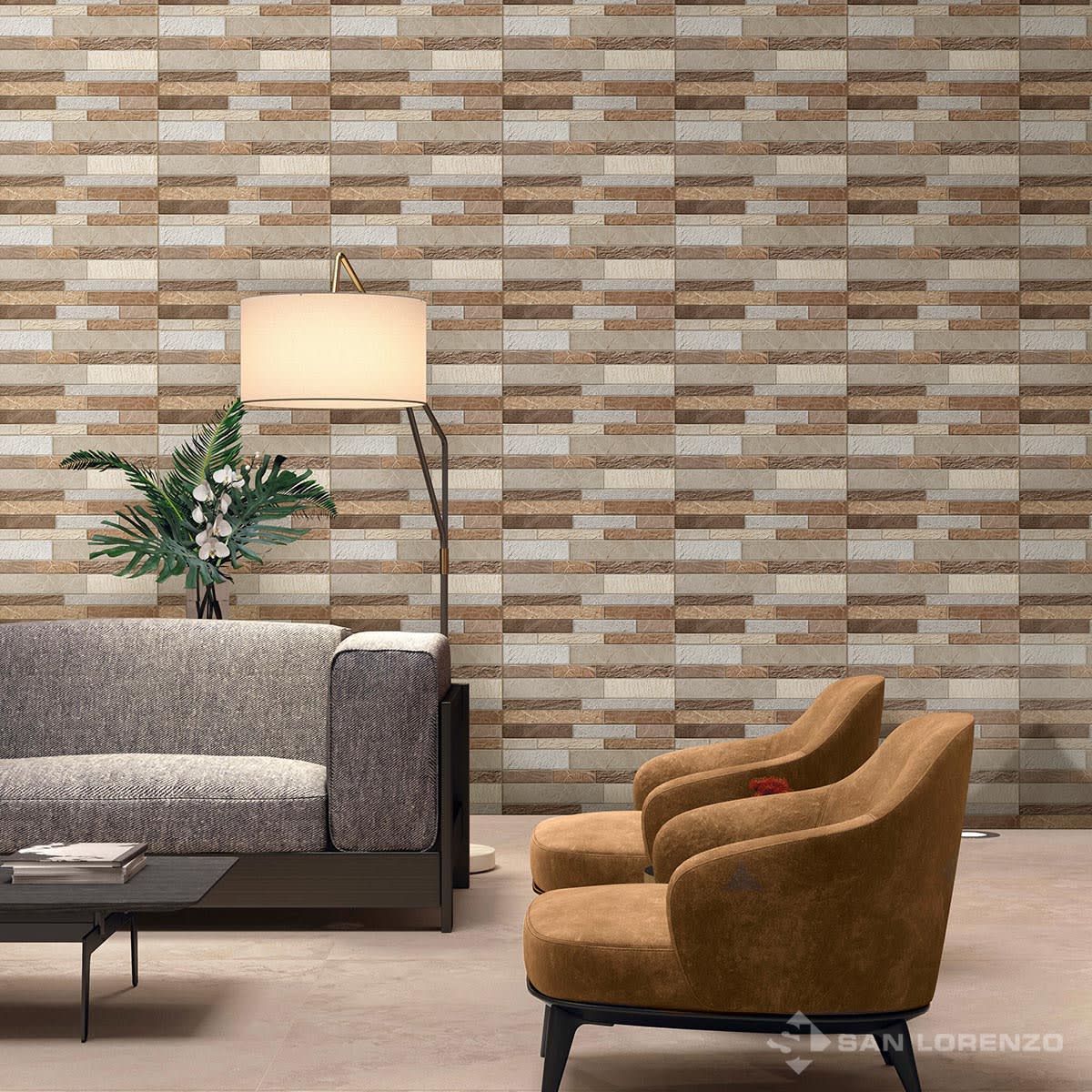 FACHALETA MONTECARLO BEIGE 27X452