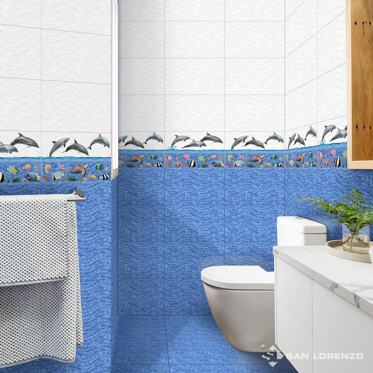 DECO LA MAR MARINO 2PZS 27X452