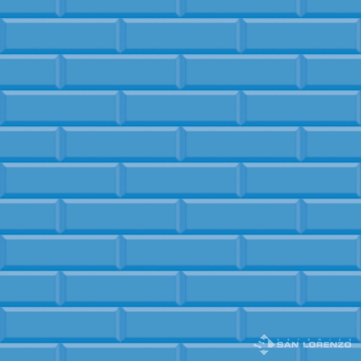 PARED BRICK CELESTE BRILLO 12X401