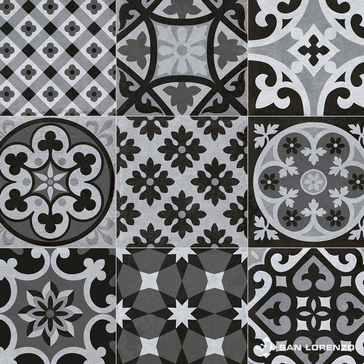 SEVILLA NERO 21.6X21.62