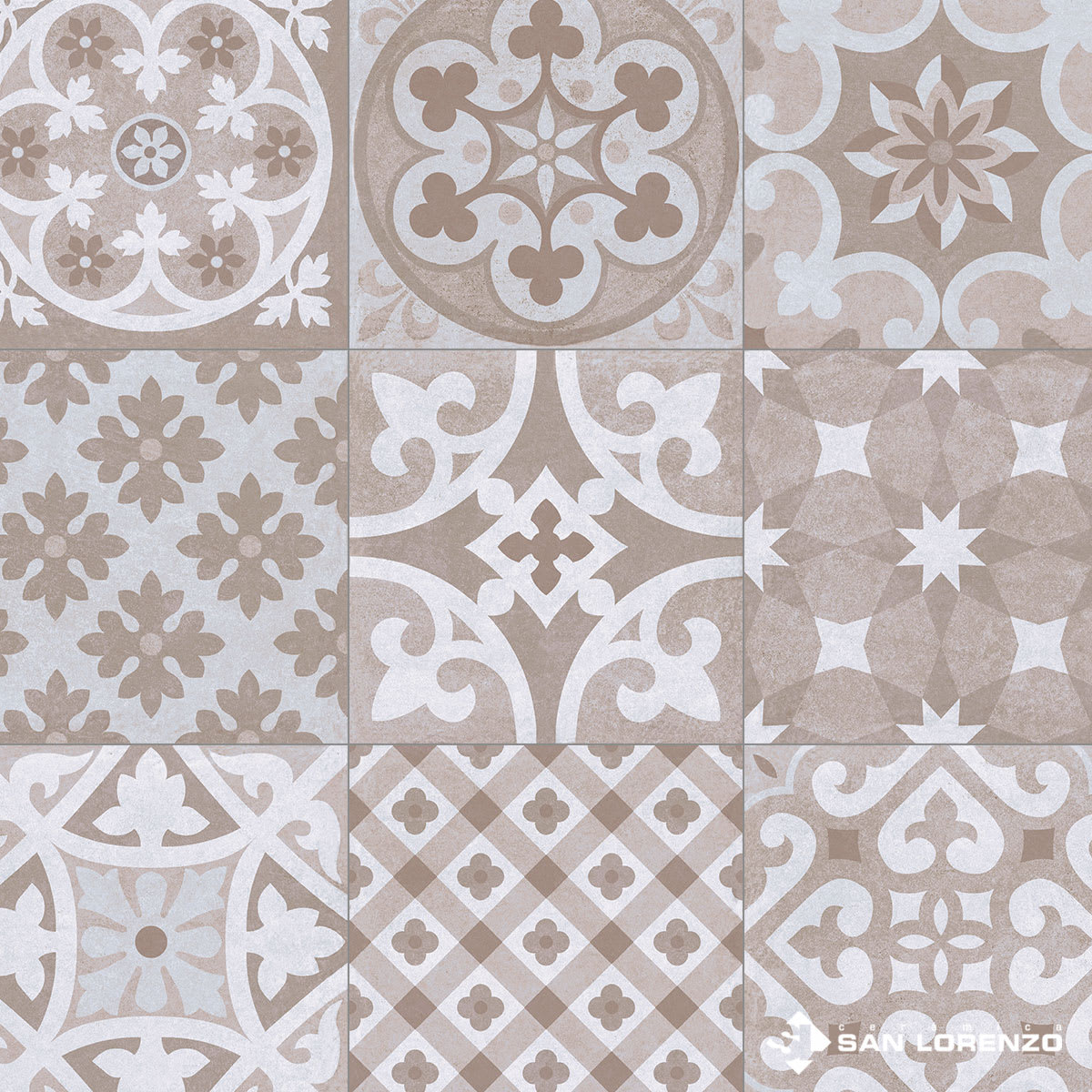 SEVILLA SEPIA 21.6X21.62