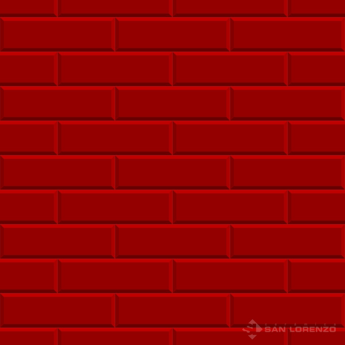 PARED BRICK RED 12X401