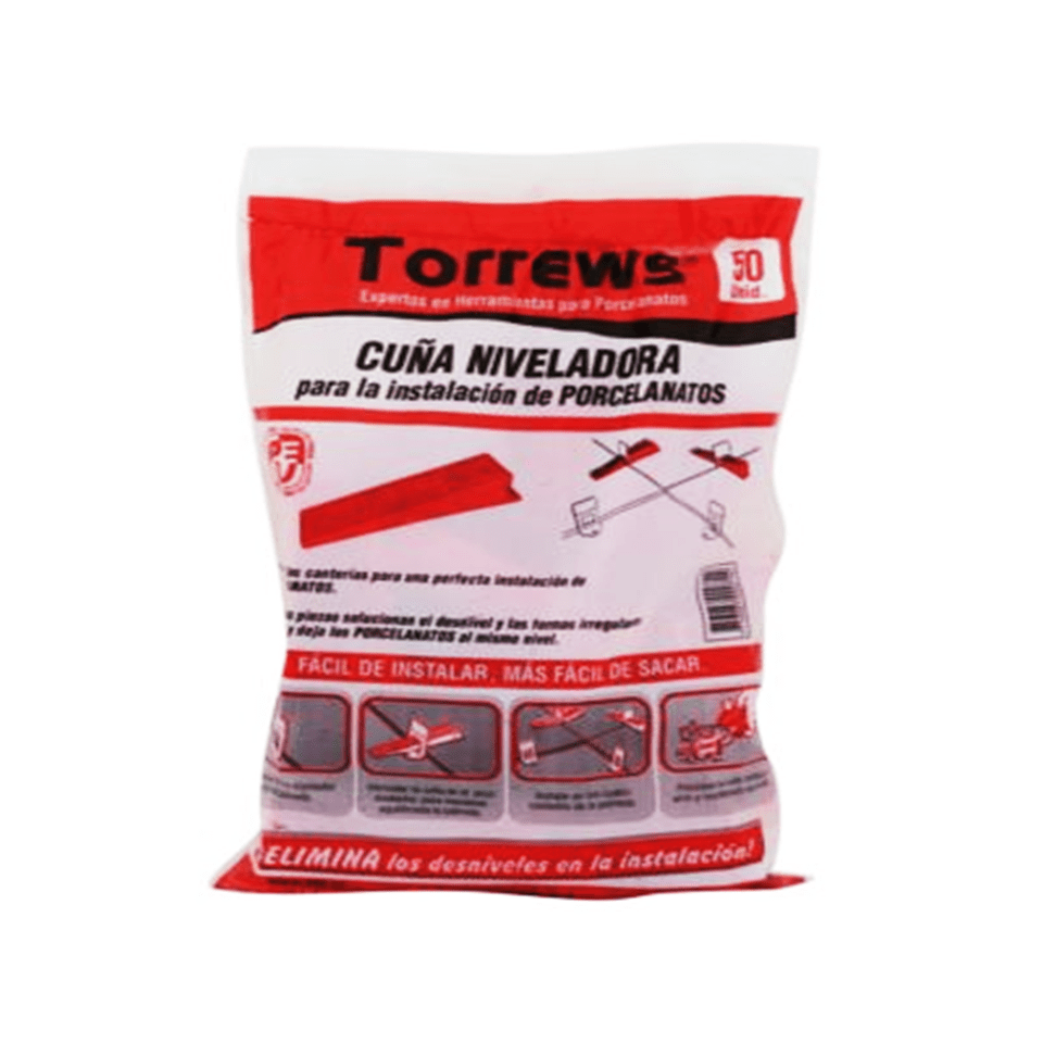 CUÑA PARA PORCELANATO 50 UND1