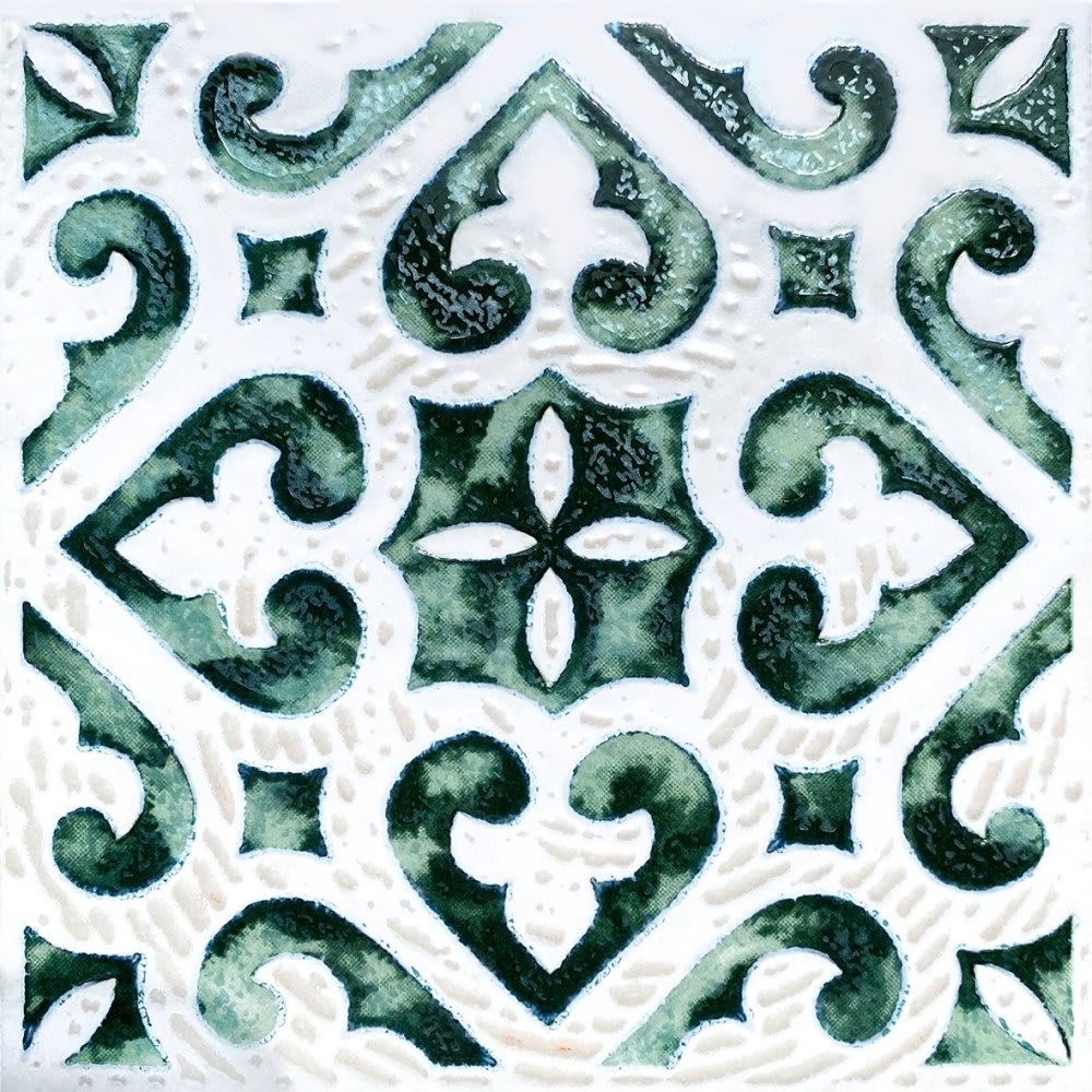 AZULEJO DELTA VERDE 15X151