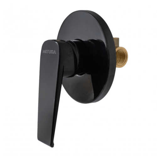 MEZC. MONO DUCHA S/SALIDA BLACK MAXIMUM1