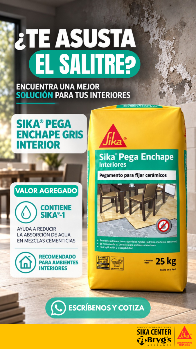 SIKA PEGA ENCHAPE GRIS INTERIOR 25 KG4
