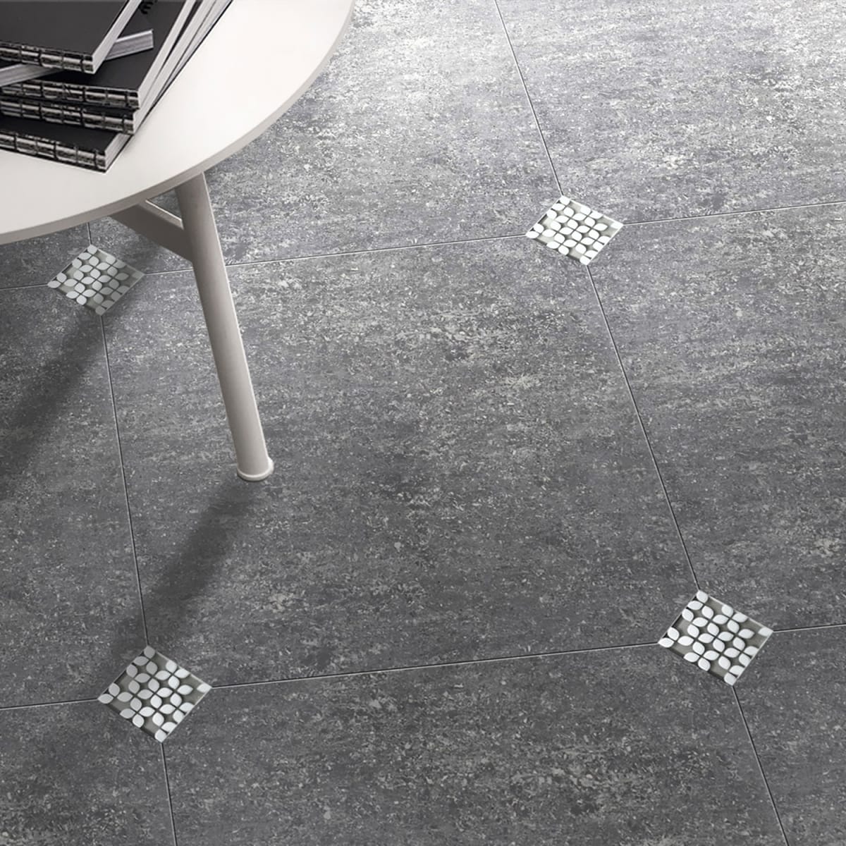 TACO VIDRIO GRAY BRILLANTE 7 X 72