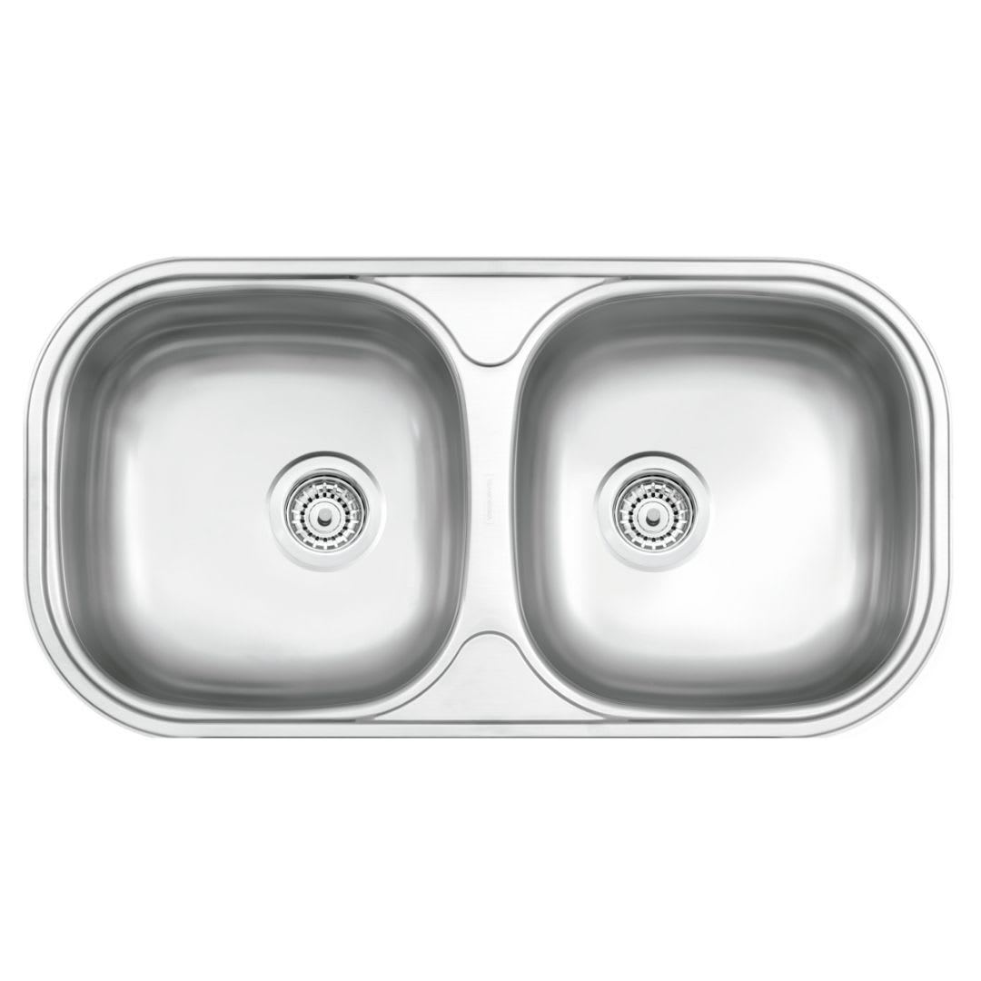 CUBETA DUPLA RECT INOX78X40 SA1