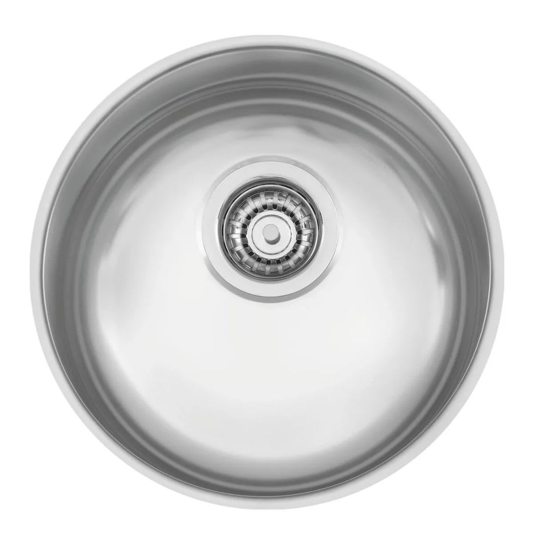 CUBETA ACERO REDONDA SOBREPONER 35CM X 35CM X 16.5CM1