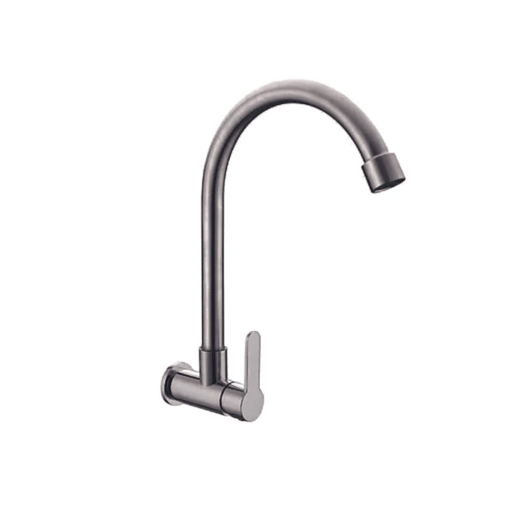 LLAVE GANSO A PARED SATIN ACERO JZ3040861