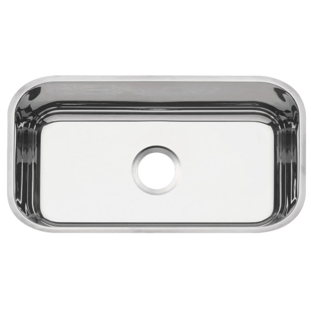 CUBETA RECTANGULAR DE ACERO EMPOTRAR 56CM X 34CM X 14CM1