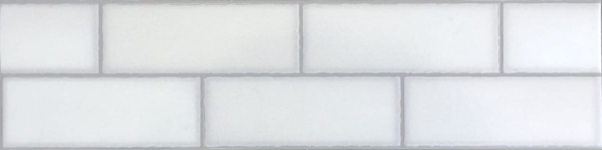 BRICK MATTONE BIANCO 40X101