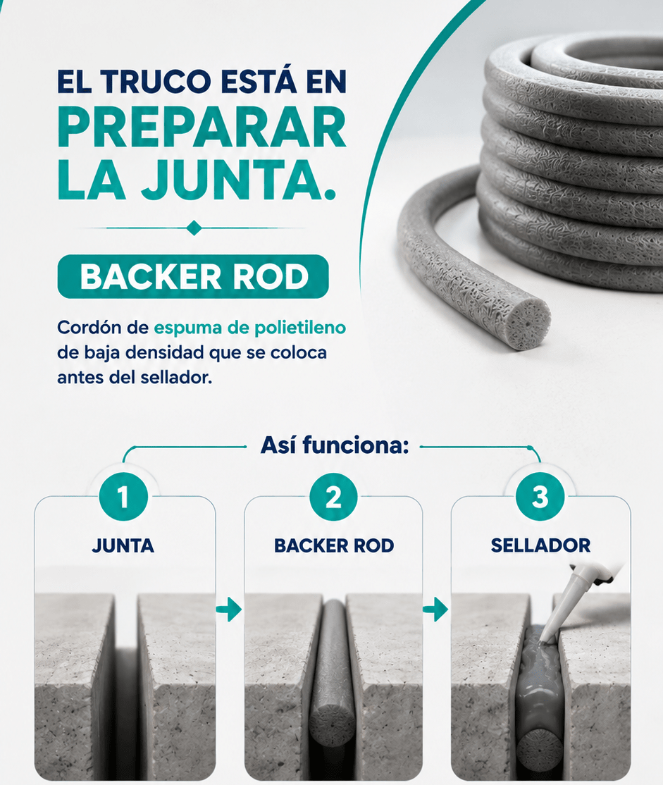 BACKER ROD 13mm GRIS4