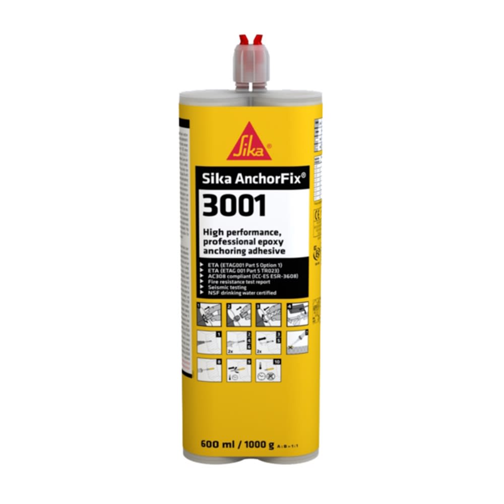 SIKA ANCHORFIX 3001 - BICOMPONENTE EPOXICO - 600 ML3