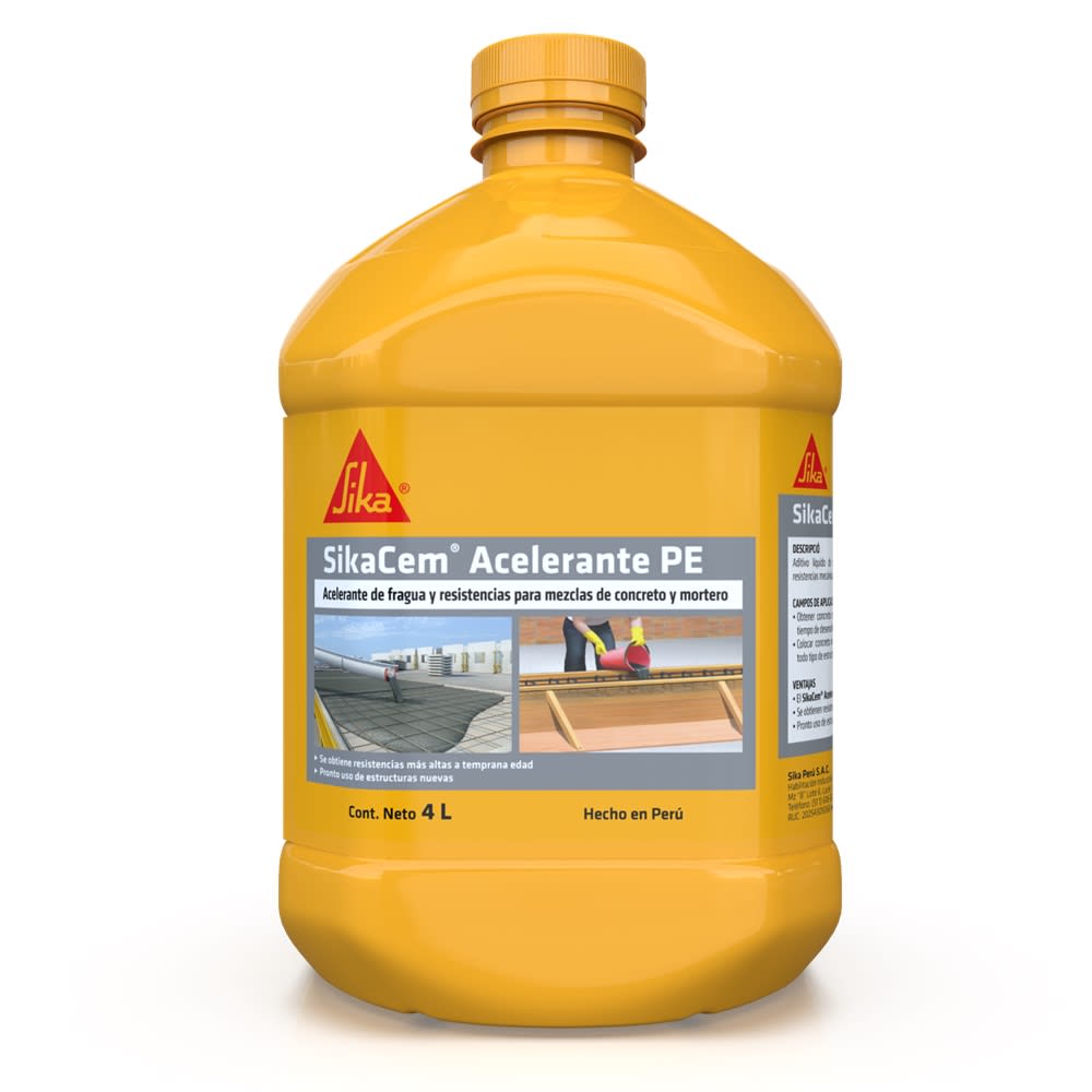 SIKACEM ACELERANTE PE X 4L PET1