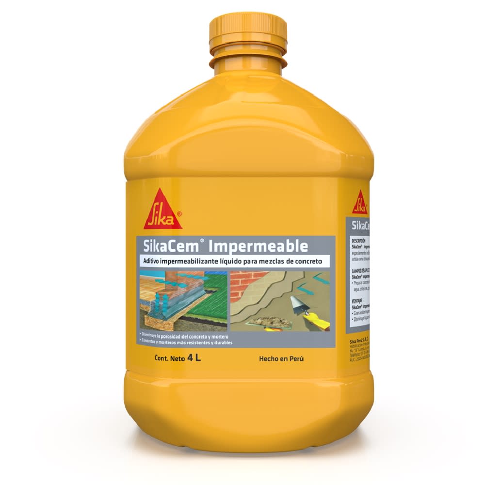 SIKA CEM IMPERMEABLE X 4L PET1