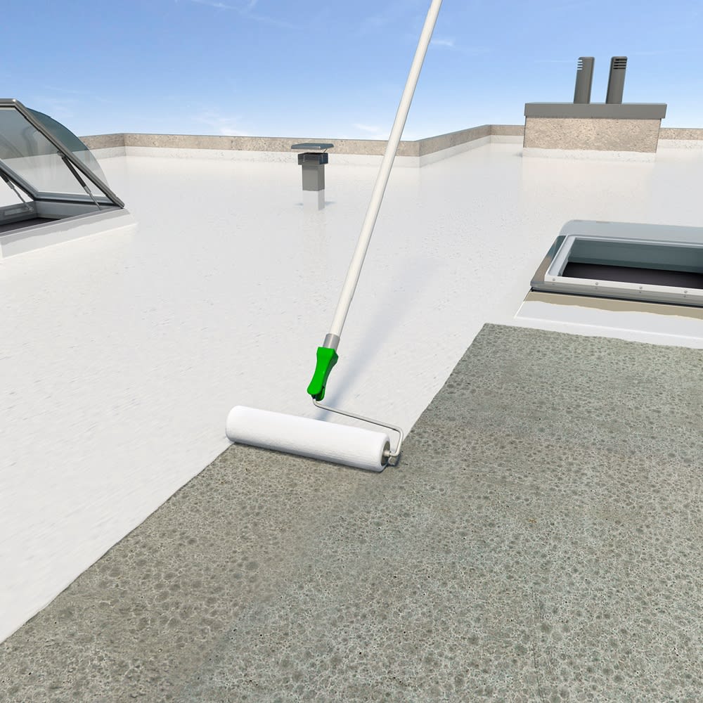 SIKAFILL TECHO- 5 FIBRA BLANCO X 4L2