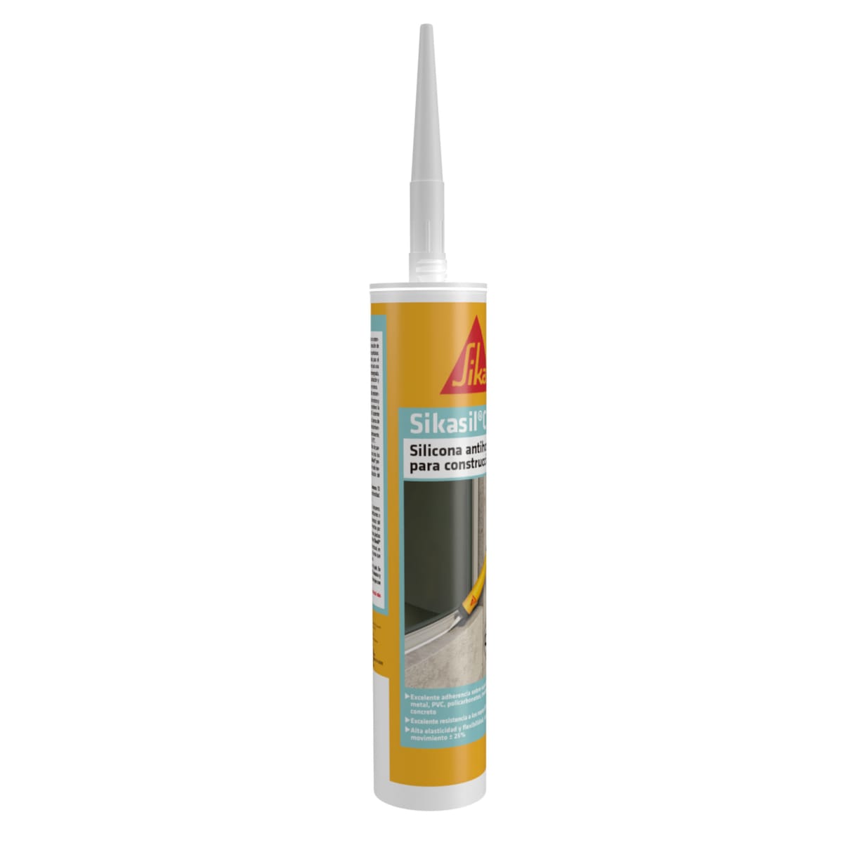 SIKASIL C NEGRO X 280 ML2