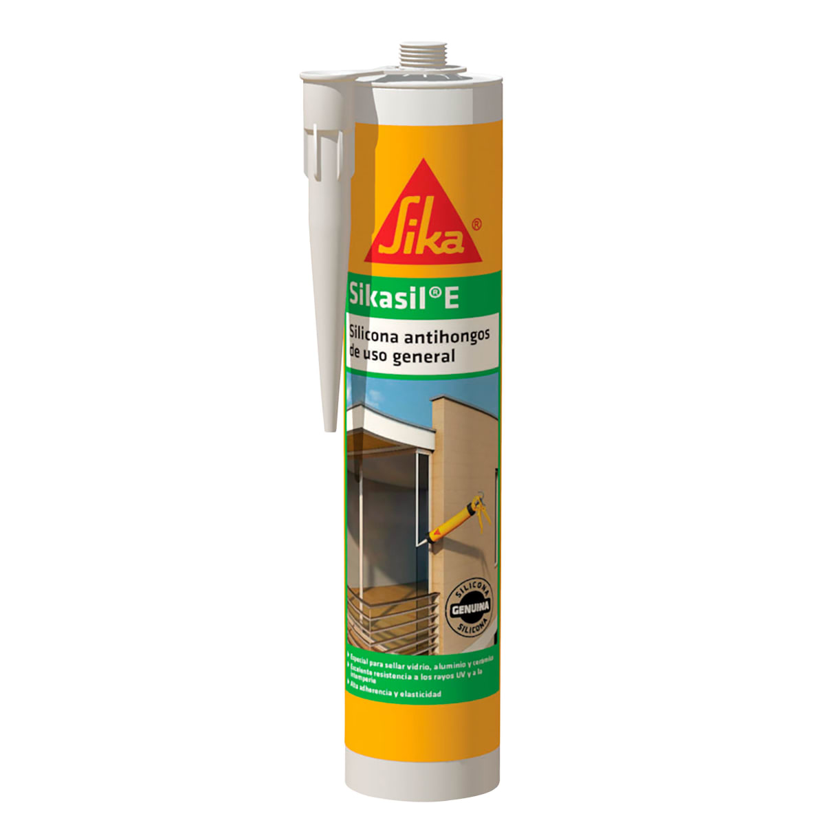 SIKASIL E TRANSPARENTE X 280 ML1