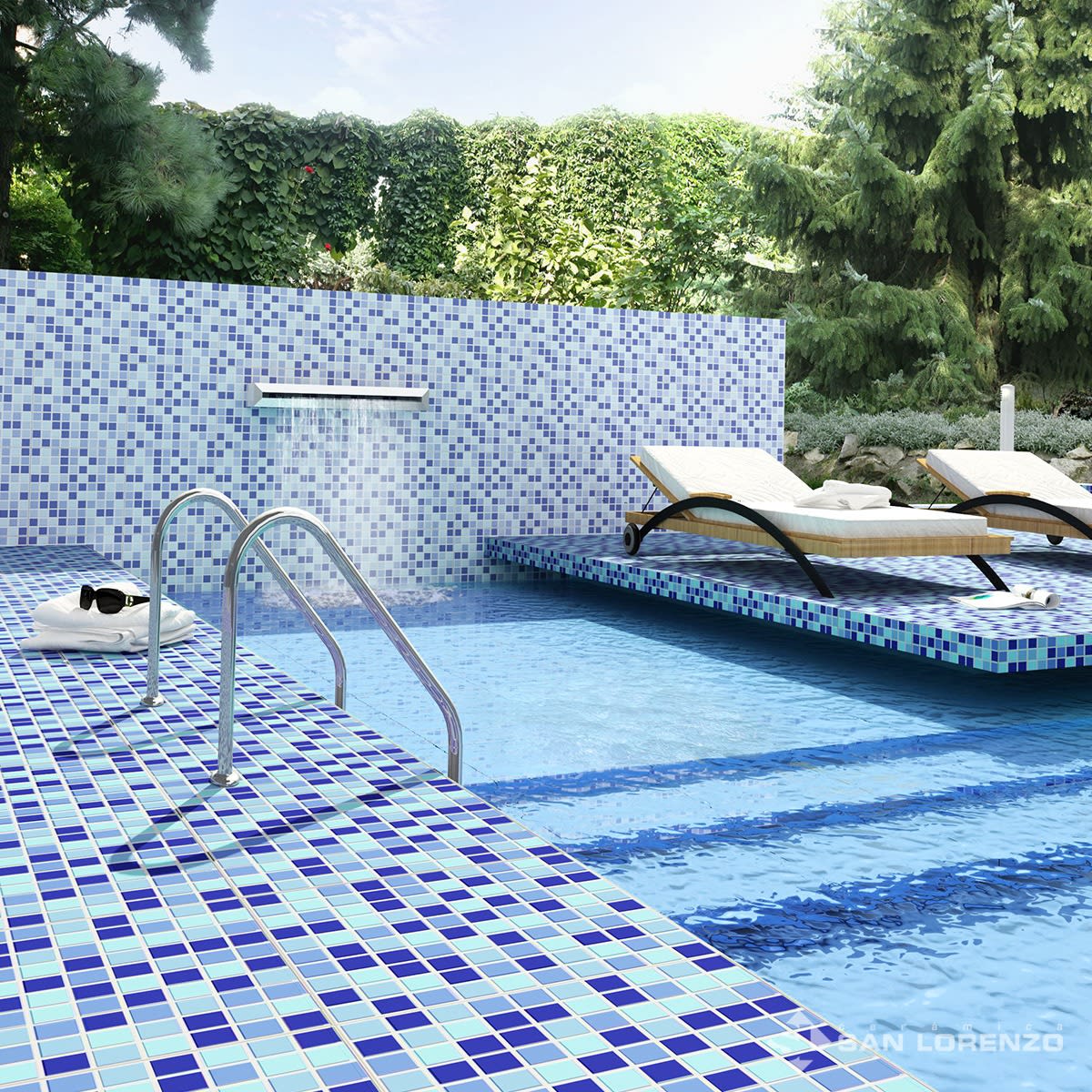 PEPELMA MATE AZUL 36X362