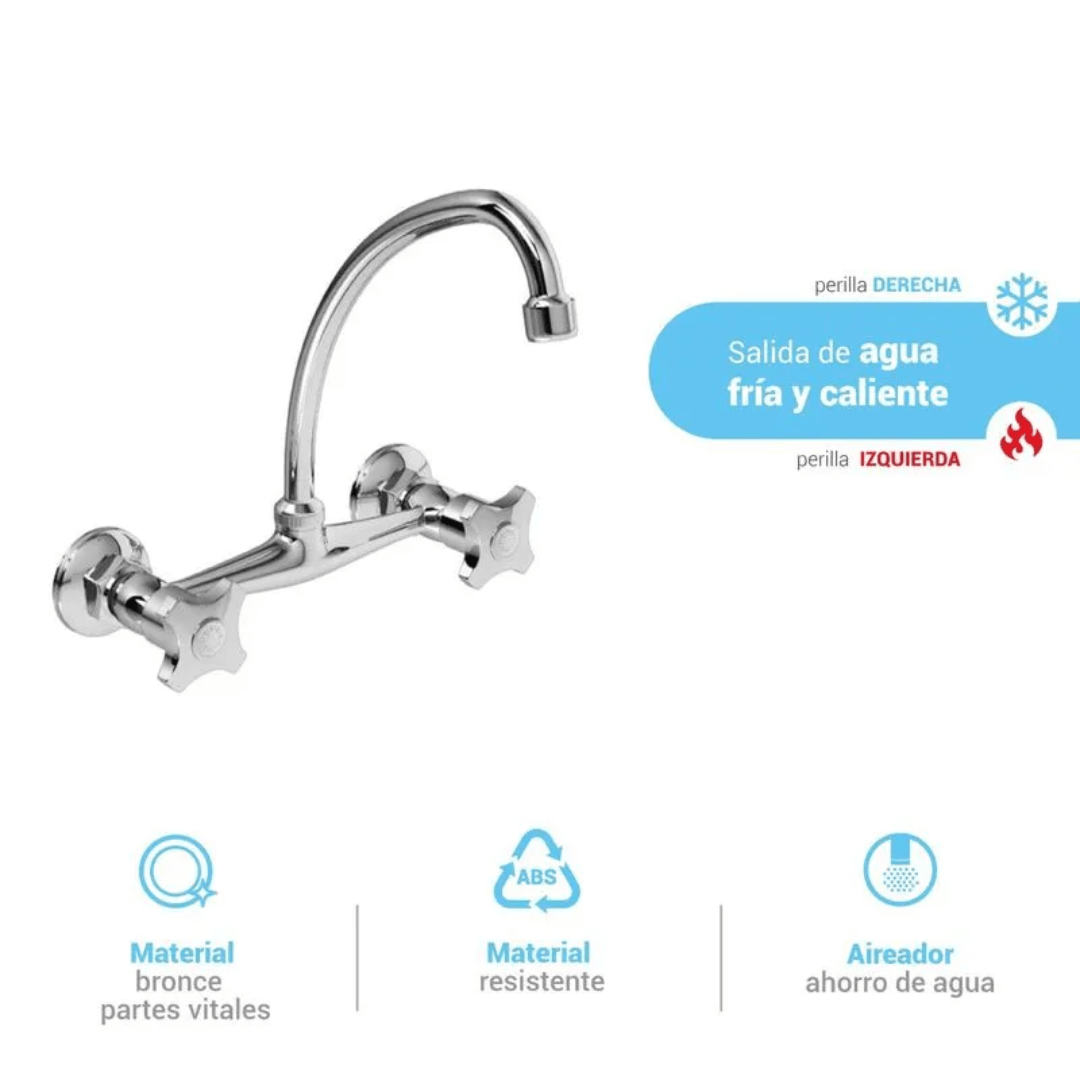 MEZCLADORA LAVADERO LA PARED MOD.PTA SAL2