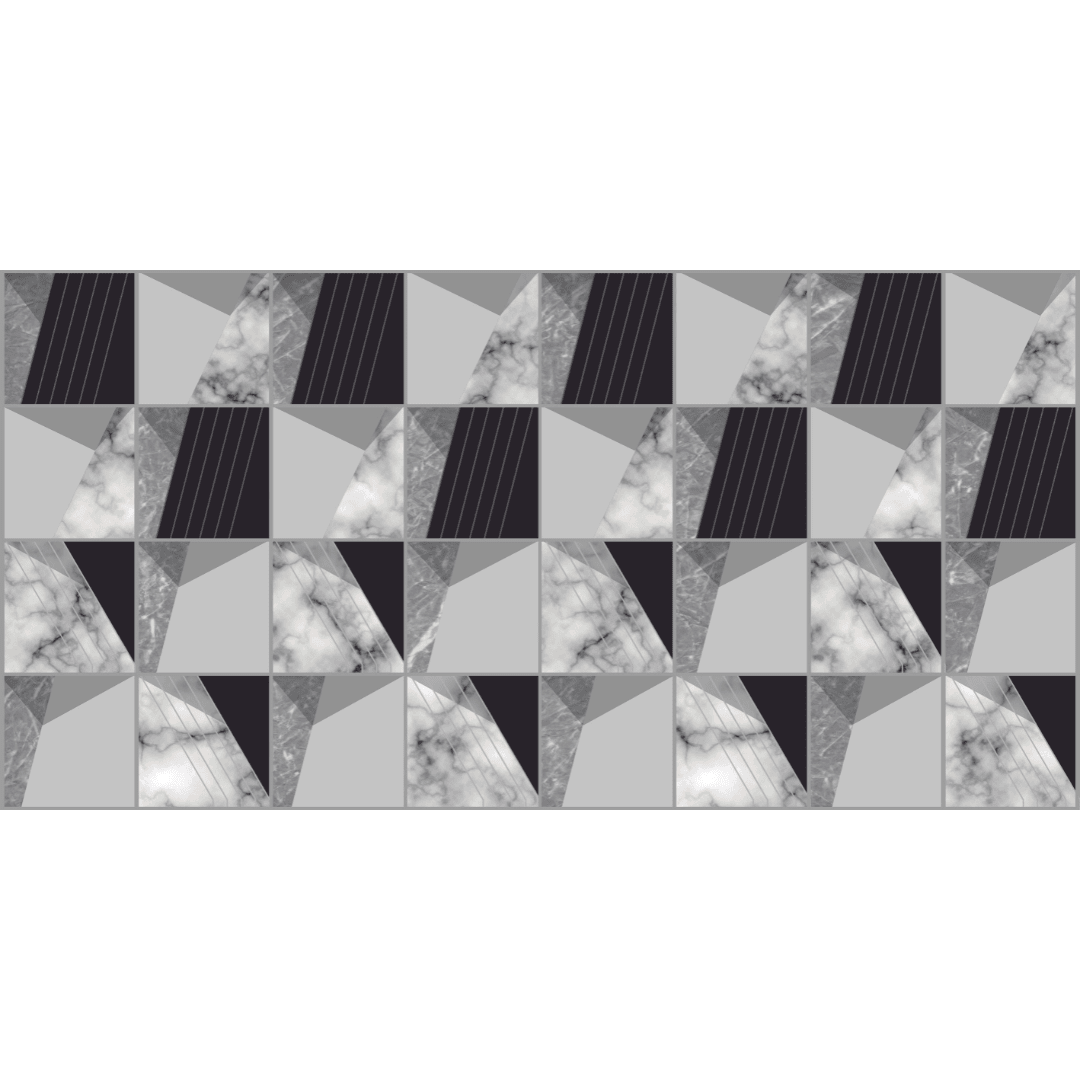 DECORADO GEO BLANCO 30X601