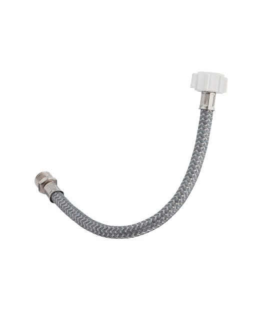 TUBO DE ABASTO ALUMINIO REFOZ. NYLON 1/2 X 7/8 PLX 40 M - H REC1