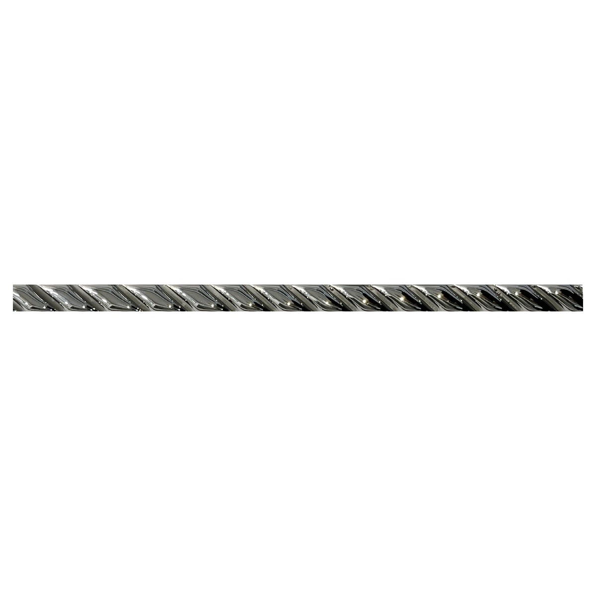 LAPIZ DECORATIVO TRENZA PLATA 1CM (Tr1cm)2