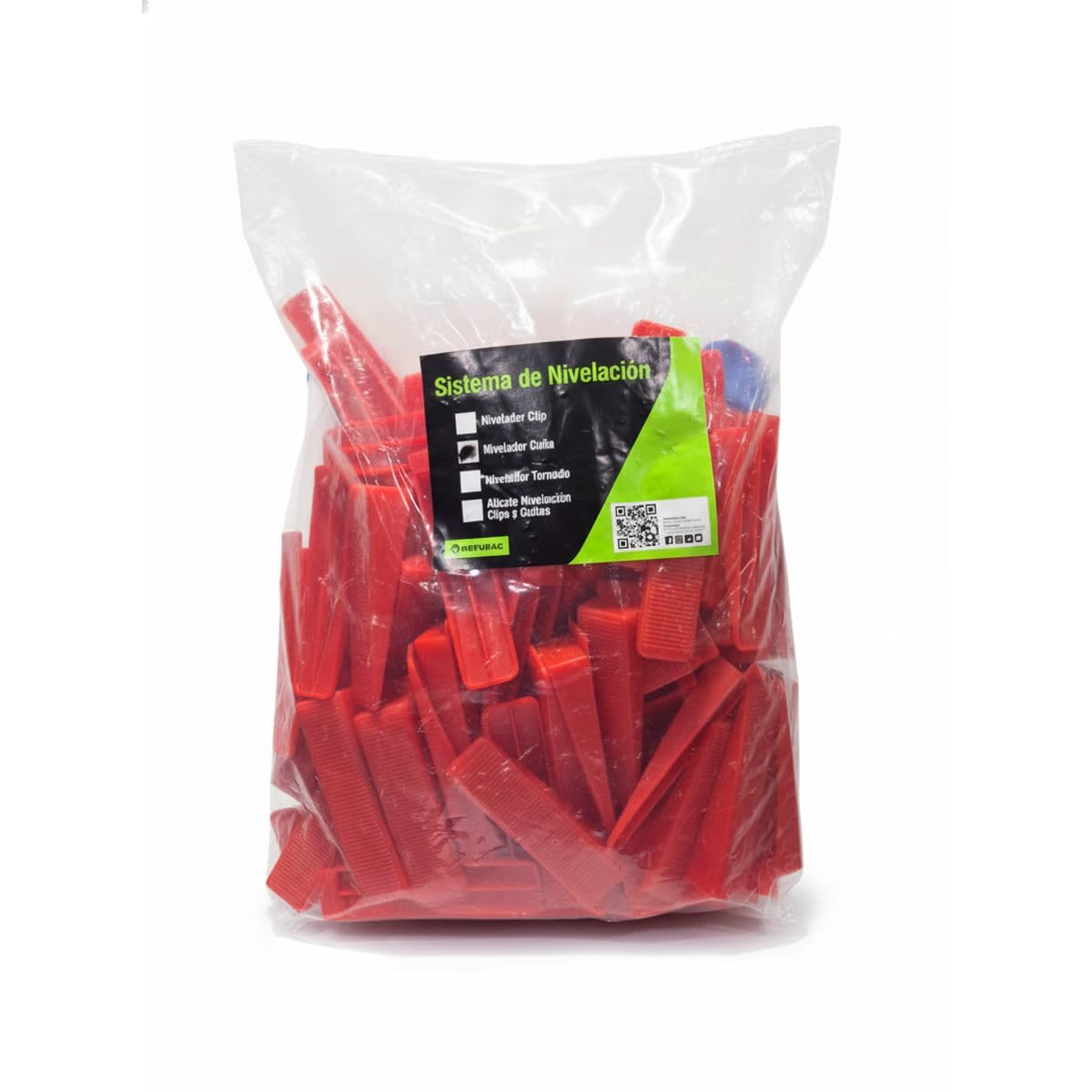NIVELADOR CUÑA X 100 UND1