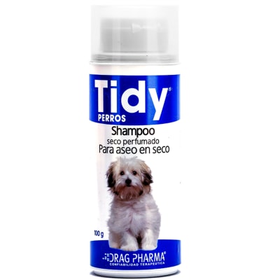V-TIDY SHAMPÚ SECO PERROS X 100 G.