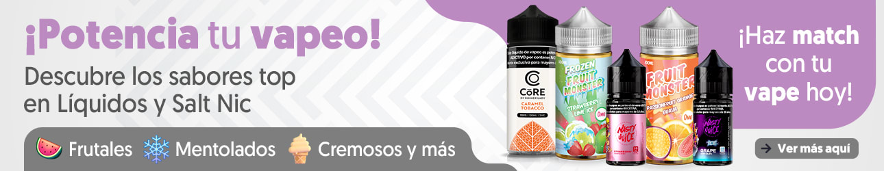 Liquidos y Salt Nic 