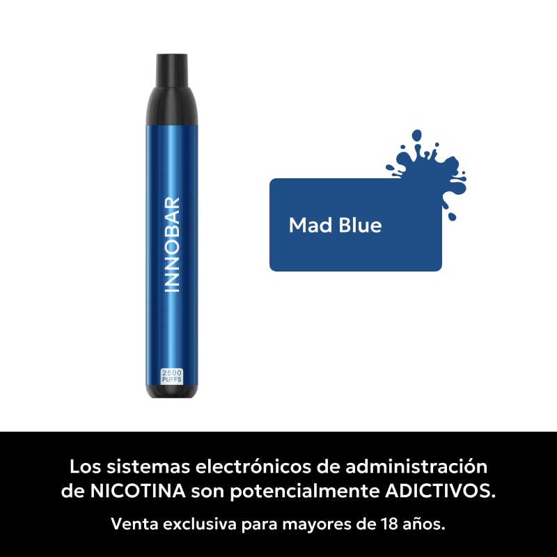 Innobar Mad Blue 2500 Puffs - Arándanos