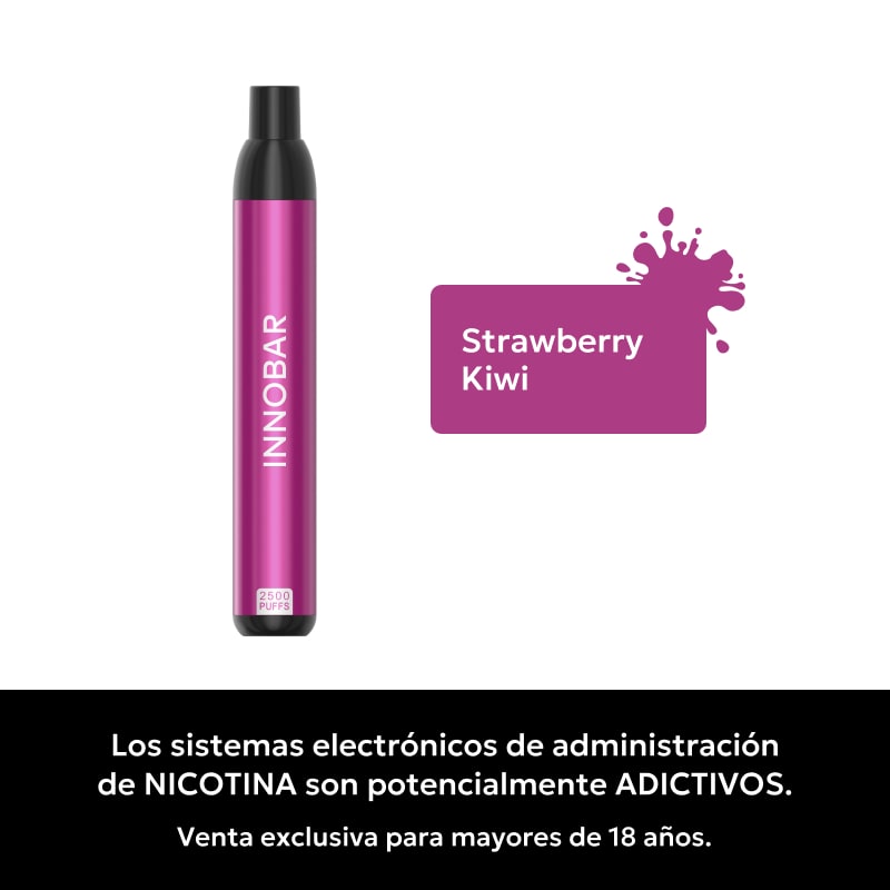 Innobar Strawberry Kiwi 2500 puffs - Frutilla Kiwi