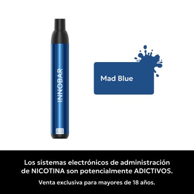 Innobar Mad Blue 2500 Puffs - Arándanos1